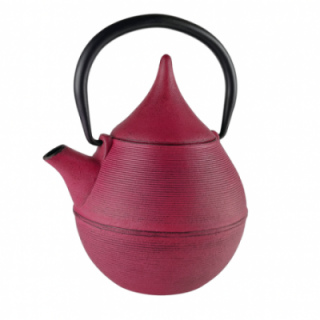 Tetera de hierro rosa Kanji – 700 ml - Accesorios para el té