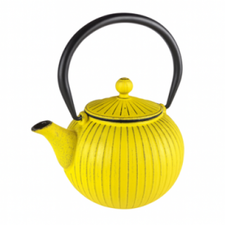 Bule de Ferro Amarelo Shatra – 800ml - Acessórios de Chá