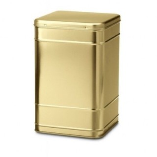 Lata Dourada para Expositor - 2kg - Acessórios de Chá