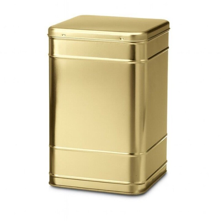 Lata Dourada para Expositor - 2kg - Acessórios de Chá