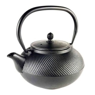 Bule de Ferro Preto Kuro Black - 1000ml