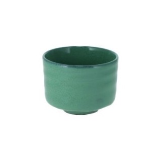 Taza de porcelana para matcha - Chawan Taiki Kanji Green